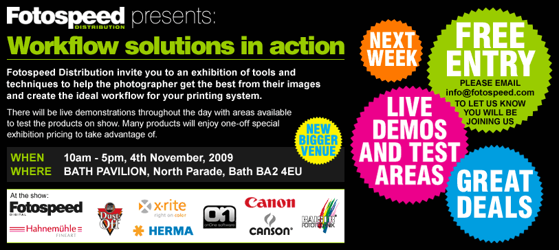 Fotospeed Exhibition: Workflow Solutions in Action