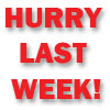 Hurry Last Week