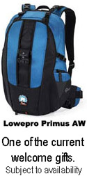 Lowepro Primus Welcome Gift