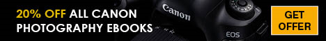 20% off Canon Photography eBooks